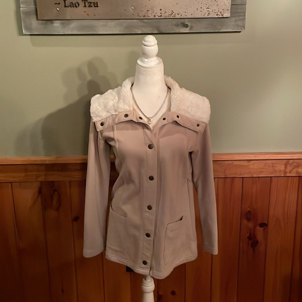 Merona soft fur snap jacket - Picture 2 of 16